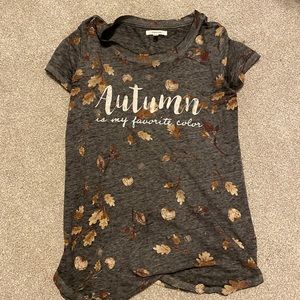 shortsleeve autumn shirt